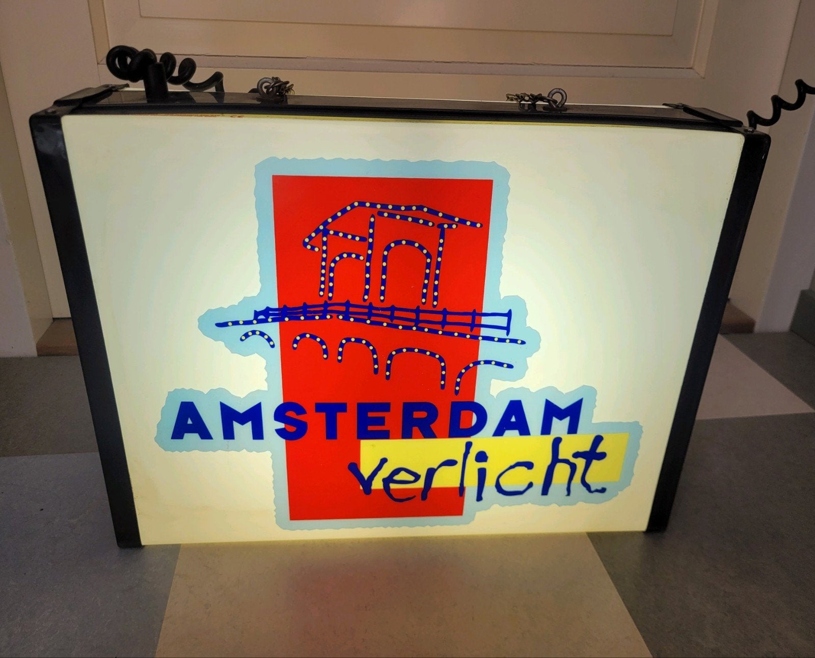 Lichtbak "Amsterdam Verlicht" - Goed Werkend, Ophalen of Verzenden