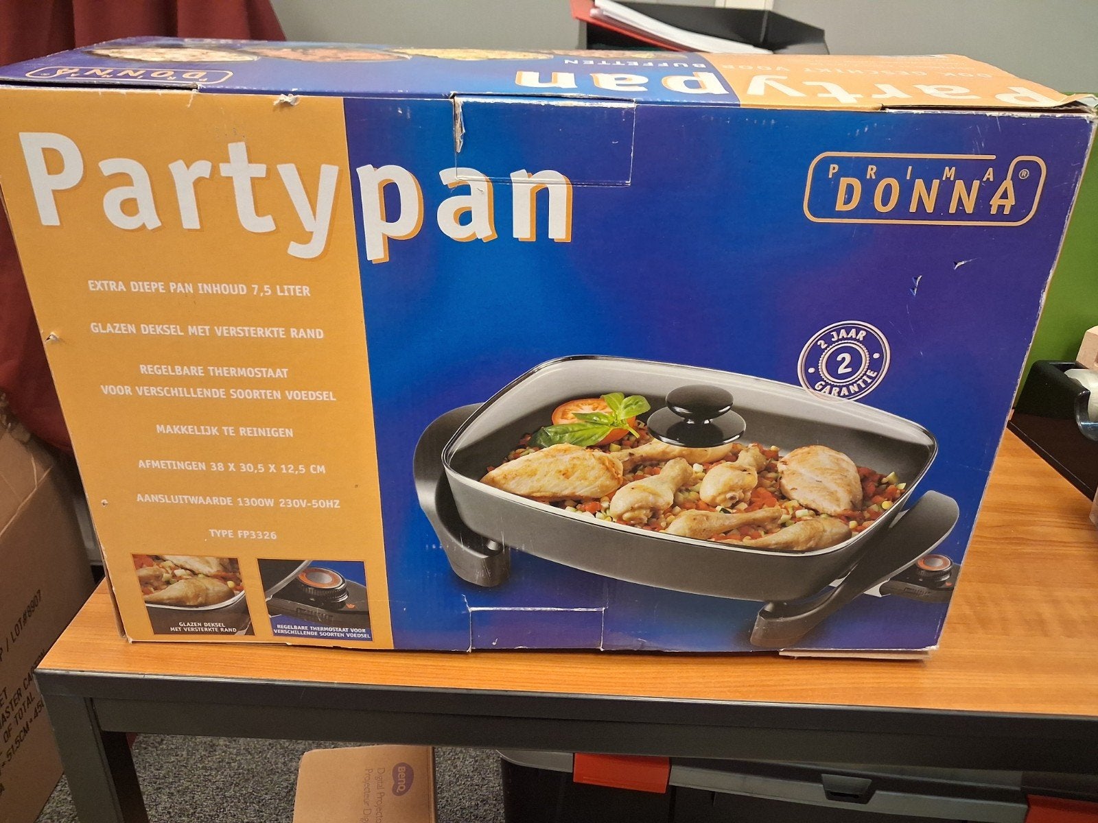 Partypan  - Zo goed als nieuw in doos, Witgoed en Apparatuur, Ophalen, Zo goed als nieuw