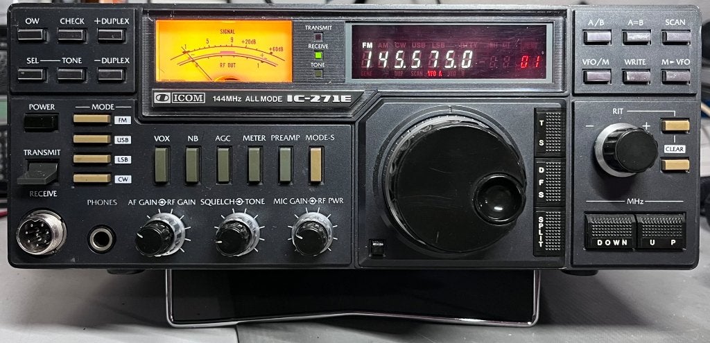 Icom IC271E, Telecommunicatie, Ophalen of Verzenden, Gebruikt, Zender en Ontvanger
