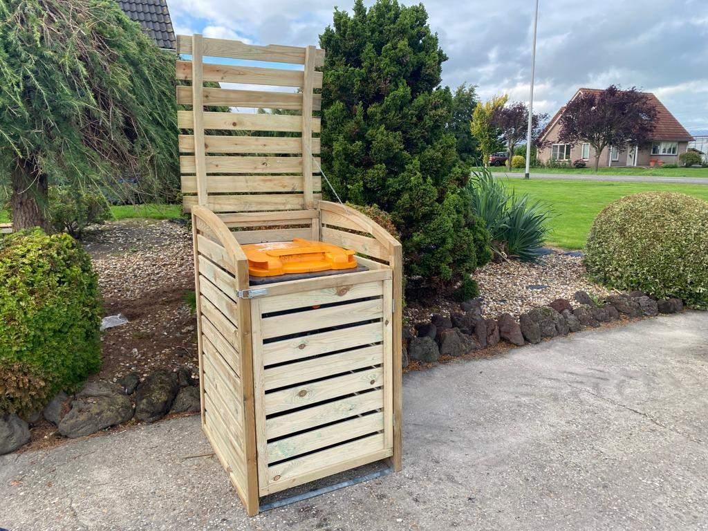 Houten kliko ombouw - nette look, Ophalen of Verzenden, Nieuw, Hout, Containerberging