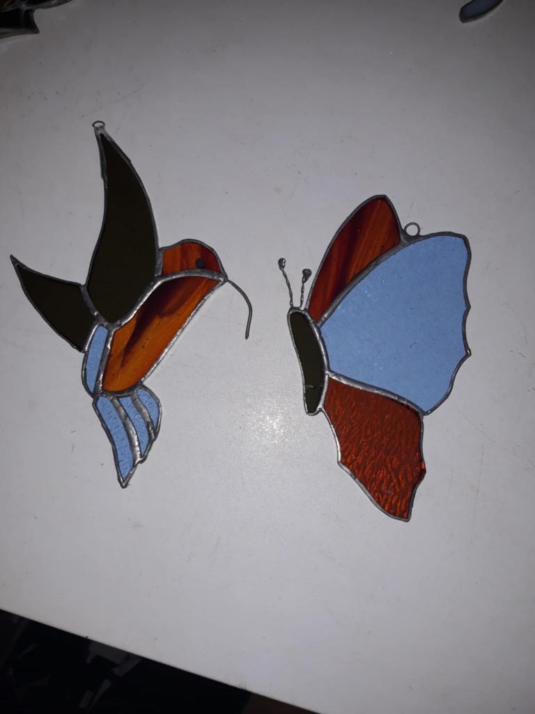 glas in lood raamhangers, Ophalen of Verzenden