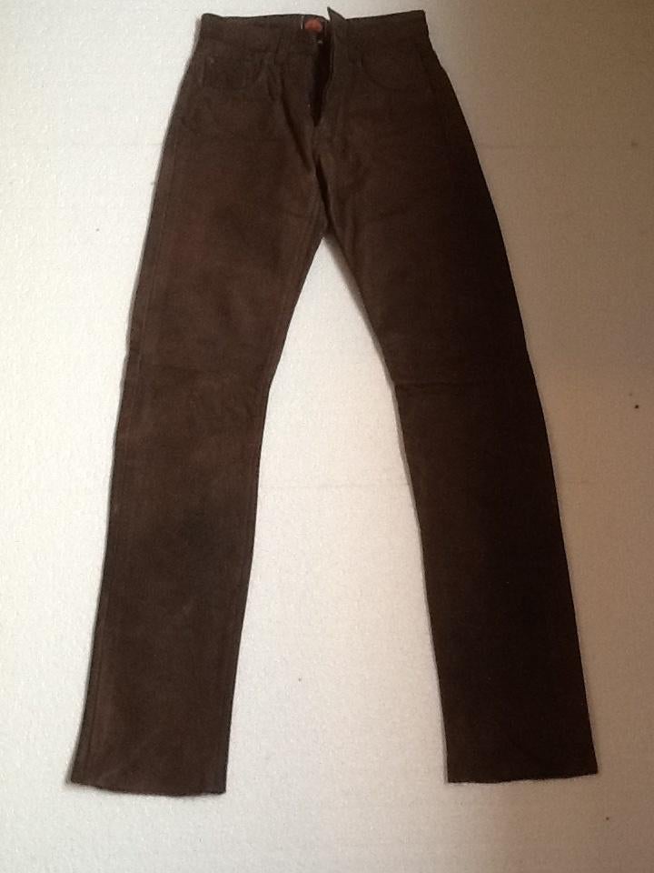 Nieuwe bruine nubuck lederen sticks & stones 501, Bruin, Nieuw, Ophalen of Verzenden, Maat 34 (XS) of kleiner