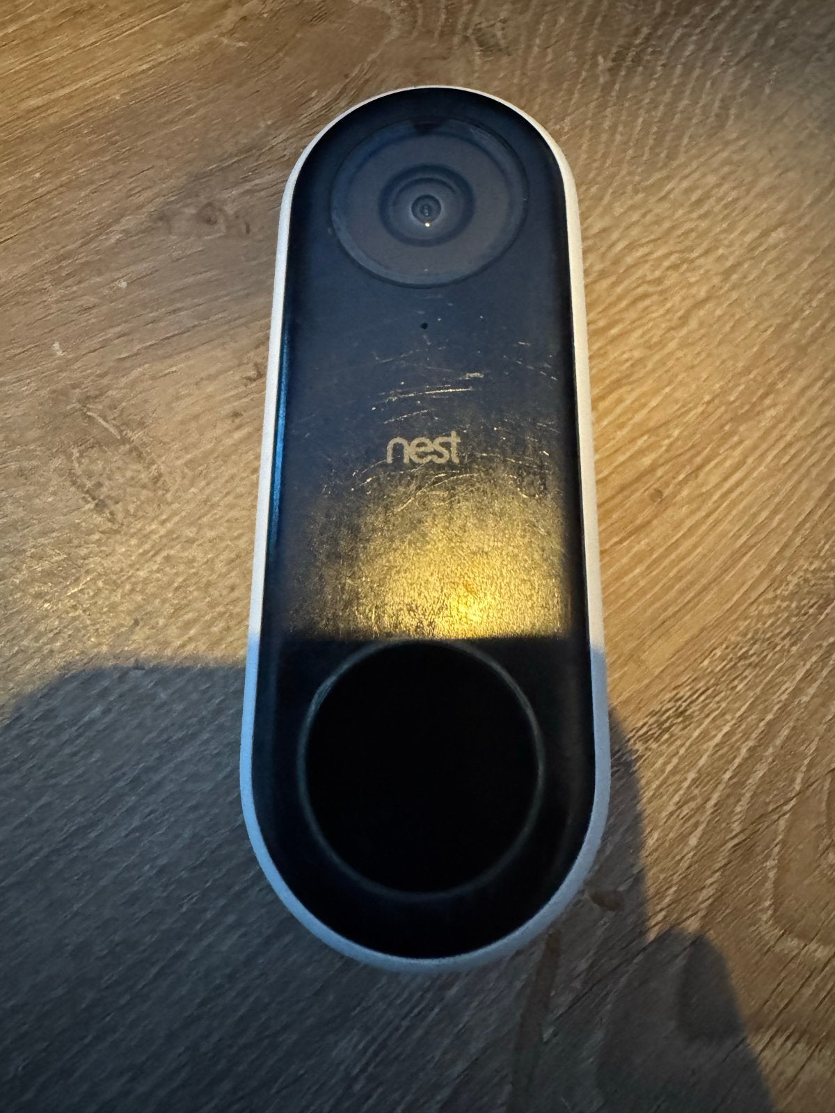 Google Nest Deurbel - Slimme Video Deurbel, Ophalen of Verzenden, Bewegingsdetectiesensor, Gebruikt, Bedraad