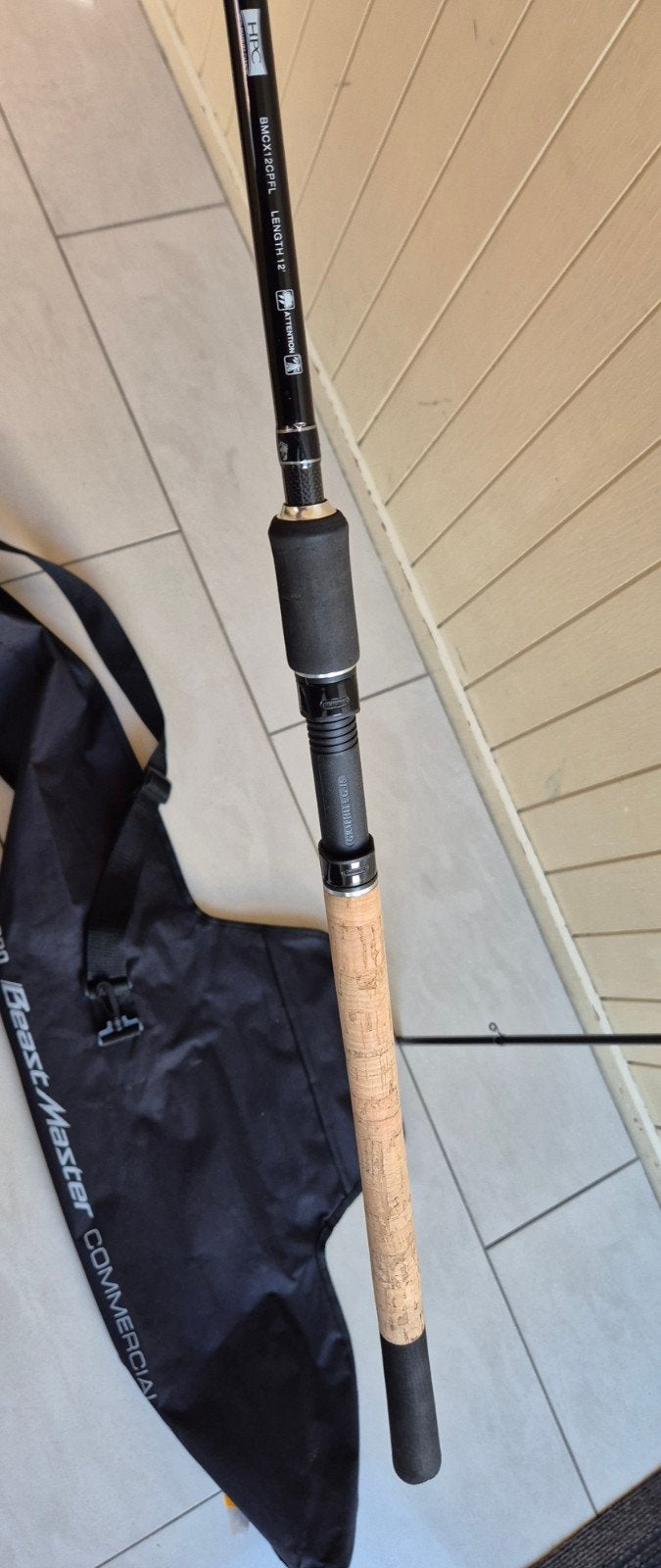 Shimano Beastmaster Commercial Float. Penhengel. 12ft., Ophalen, Penhengel, Beastmaster, Zo goed als nieuw