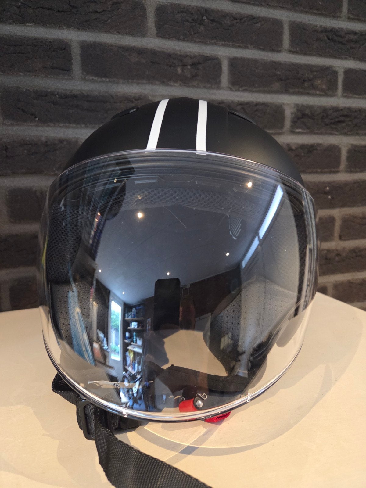 Vito Jethelm - Zwart met witte strepen, maat YL (50-51cm), Ophalen