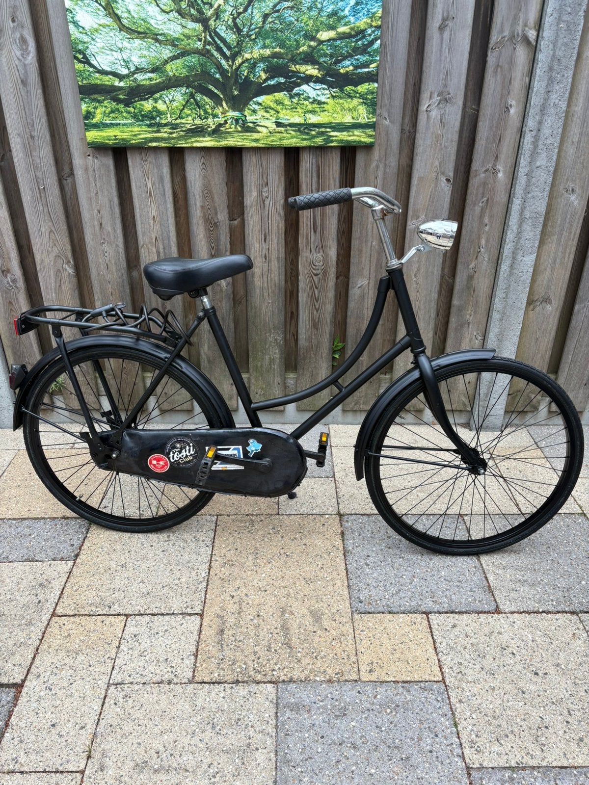 Fiets met licht en slot, Ophalen, Gebruikt, Terugtraprem, 26 inch of meer