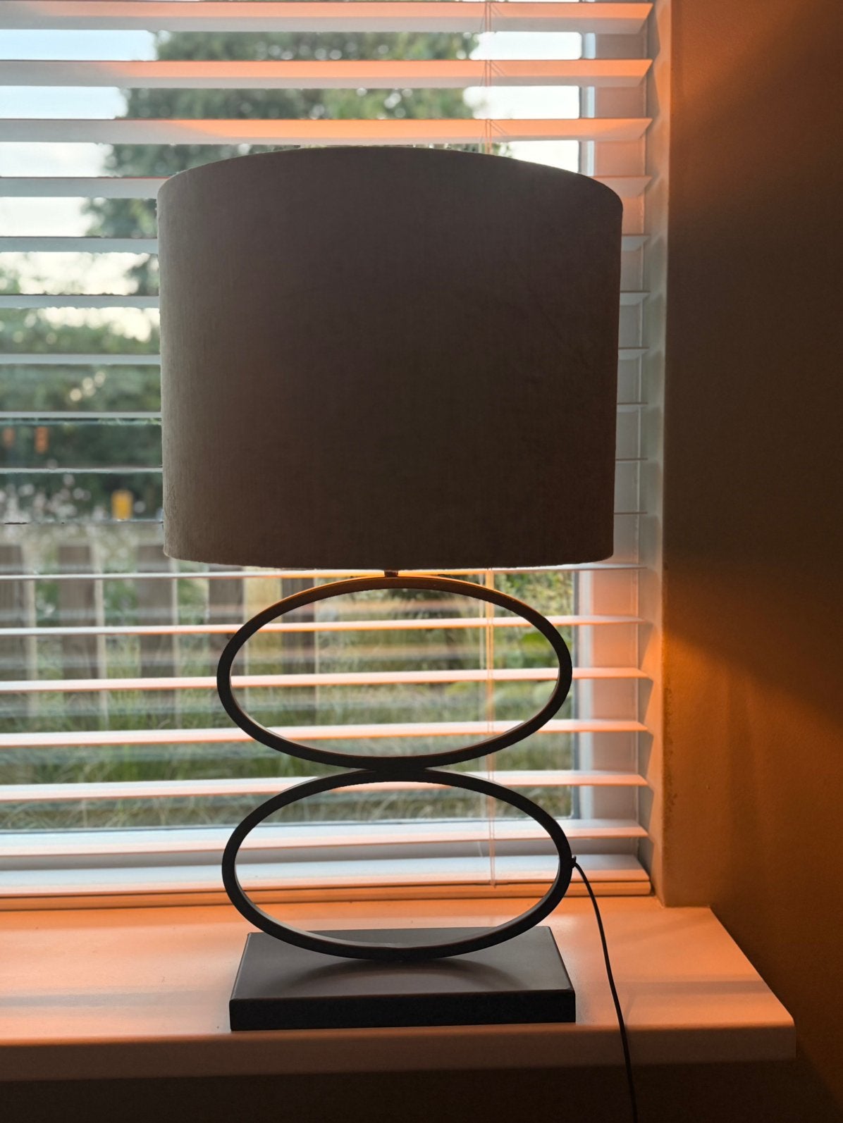 Tafellamp Light & Living, Huis en Inrichting, Lampen | Tafellampen, Beige, Ophalen, Zo goed als nieuw, Light & Living