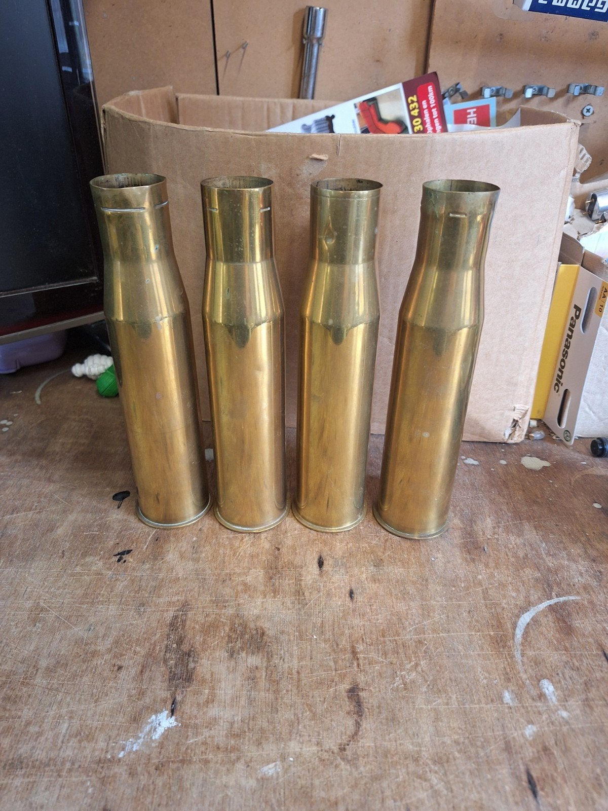Oude lege WO2 USA 37mm m16 hulzen Stuart jaren 40, Overige materialen, Overige typen, Ophalen of Verzenden, Minder dan 2 meter