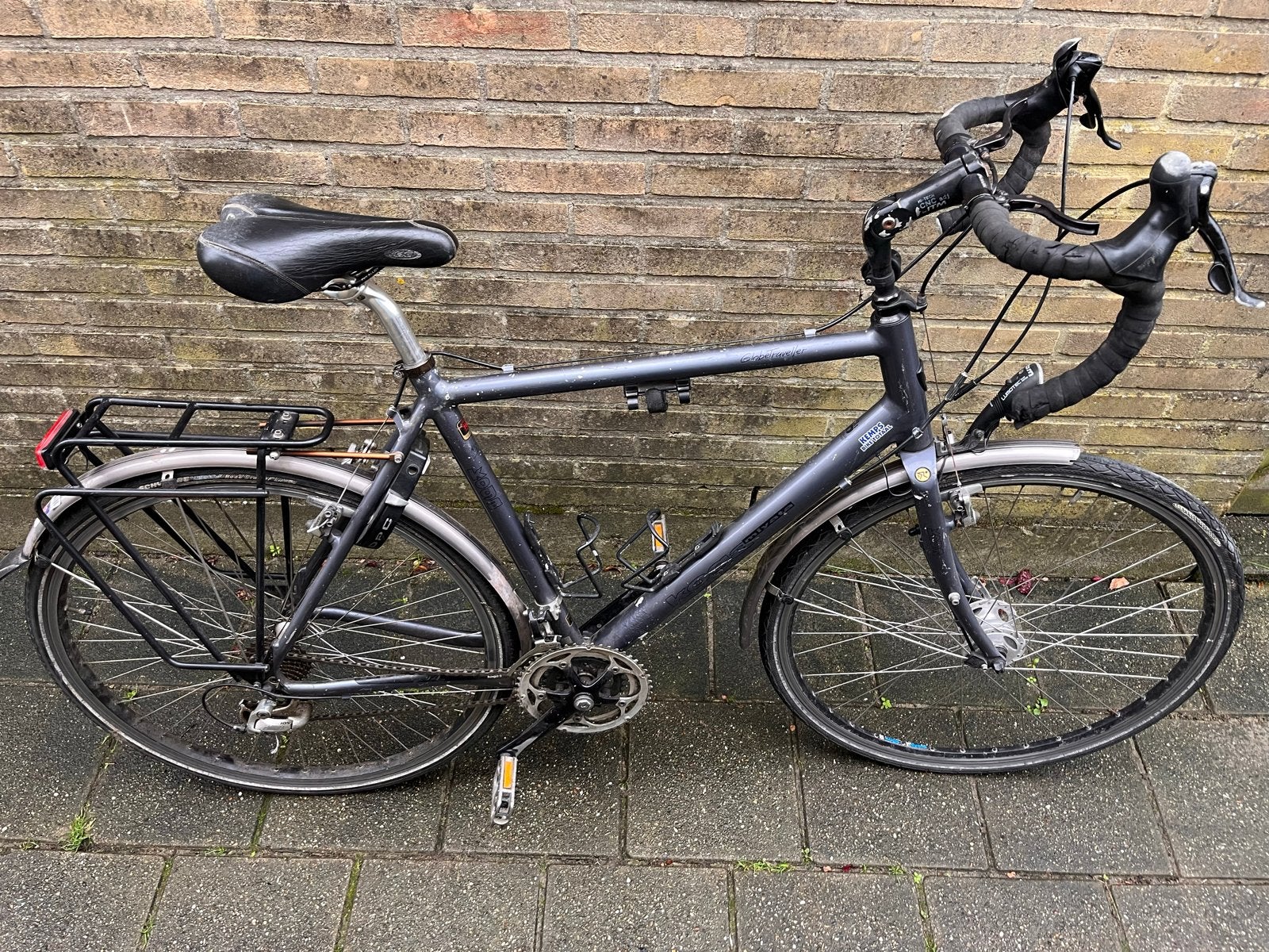 Koga Miyata Globetraveller - Gebruikte toerfiets, Ophalen, 28 inch, Gebruikt, Velgrem