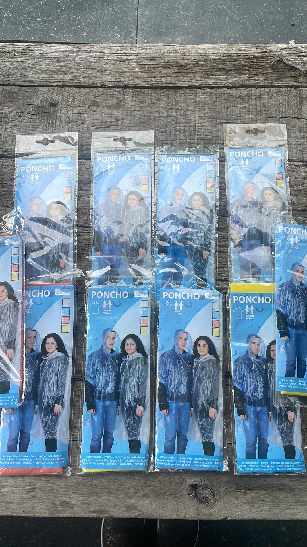 Regen poncho’s, Ophalen of Verzenden, Nieuw, Regenjas