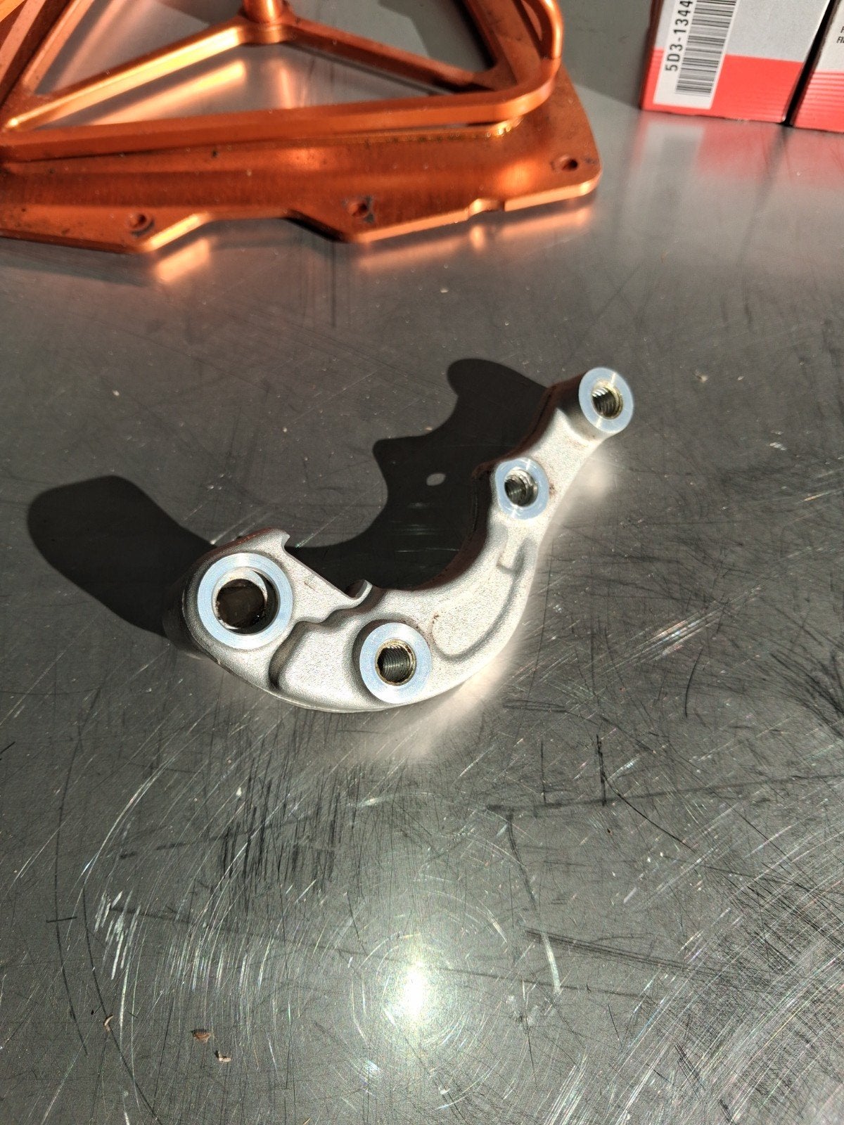 Remklauwsteun Yamaha YZ 250F 2015, Ophalen of Verzenden, Gebruikt