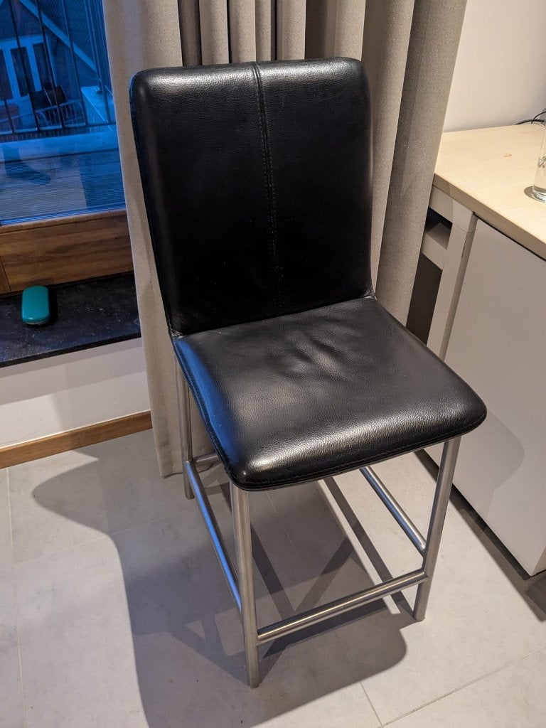 Barstoel, Huis en Inrichting, Barkrukken, 3 krukken, Ophalen, Gebruikt, 60 tot 90 cm
