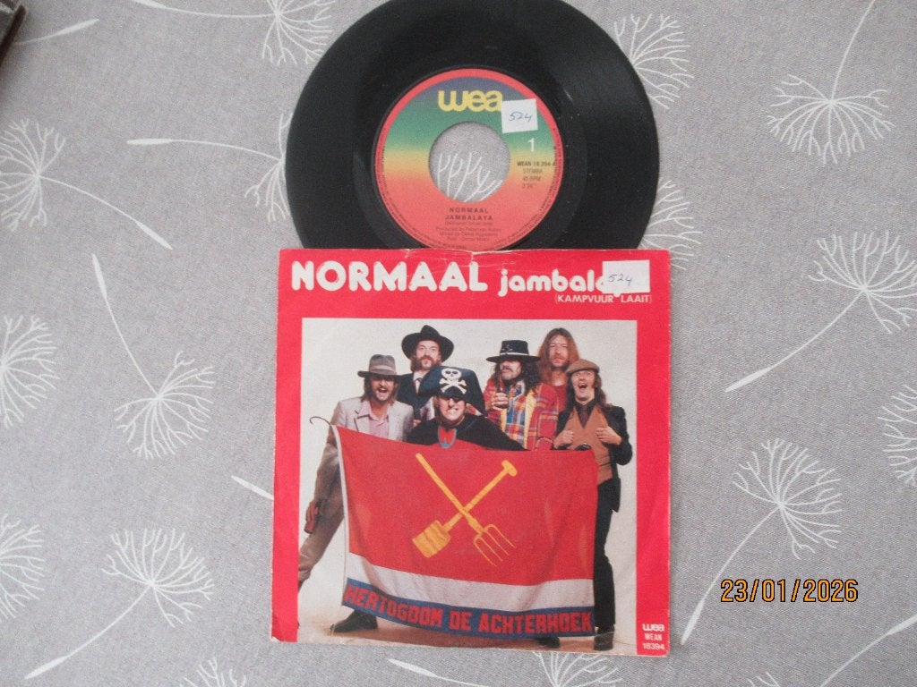 Normaal          Jambalaya, Cd's en Dvd's, Gebruikt, Originele persing, 7 inch, Single