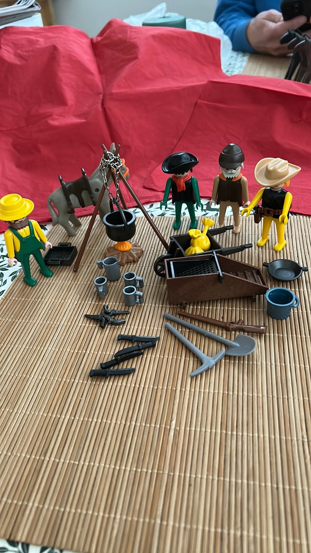 Playmobil goudzoekers 3747  1987, Ophalen of Verzenden, Zo goed als nieuw