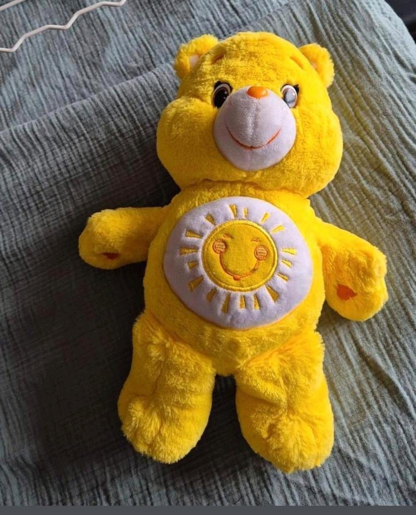 Nieuwe Care Bear knuffel, Sunshine Bear., Overige merken, Geel, Beer, Nieuw