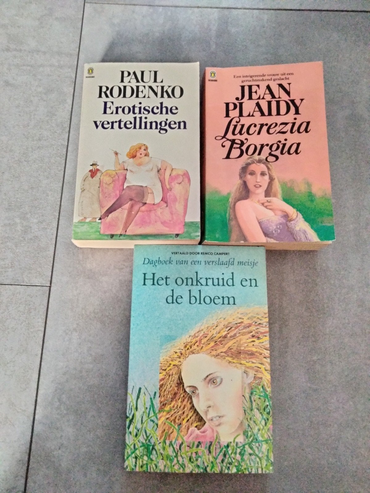 Erotische vertellingen, Lucrezia Borgia, Het onkrui, Ophalen of Verzenden, Gelezen