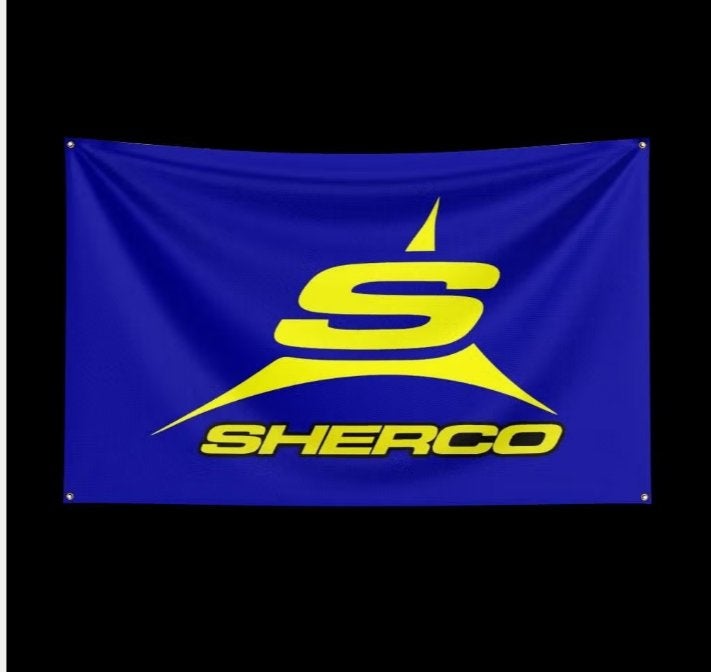 Grote vlaggen Sherco (150x90cm)