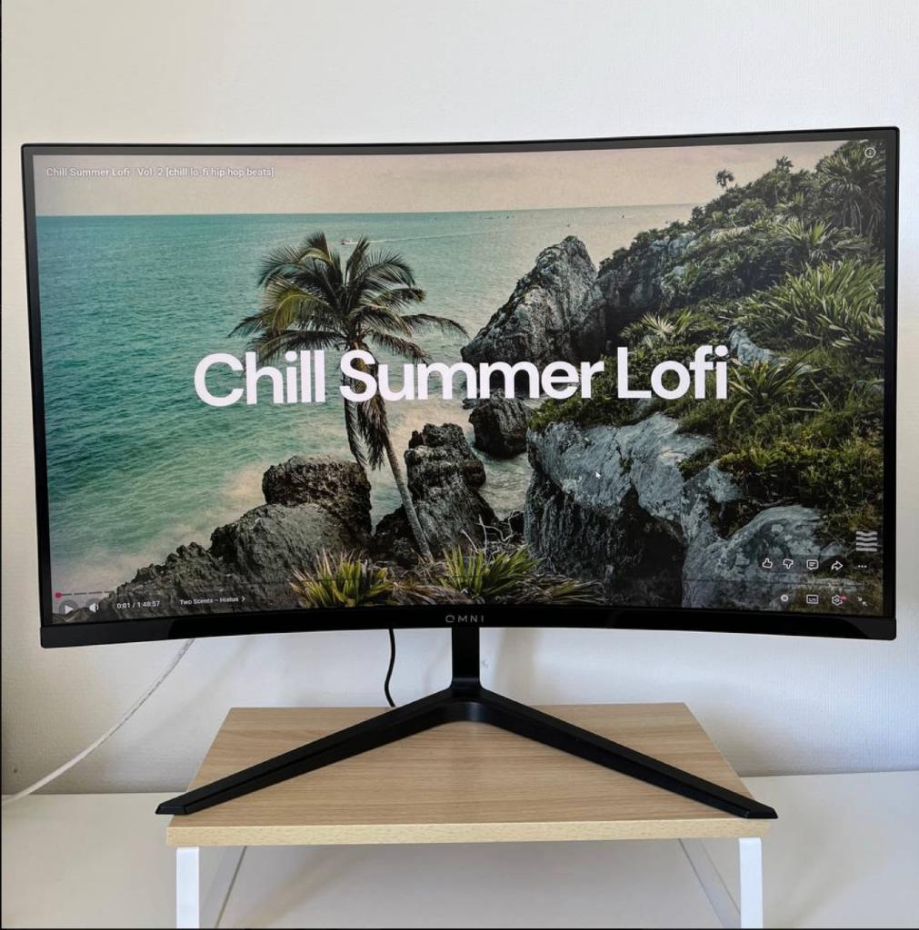 ViewSonic monitor VX2718-2KPC-mhd, Computers en Software, Monitoren, Gaming, Curved, VA, Zo goed als nieuw