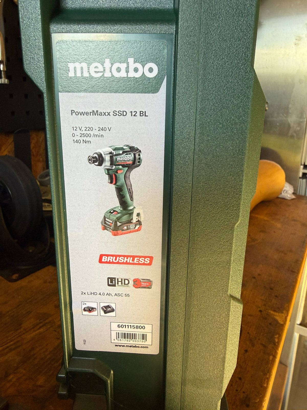 Metabo accu slag schroevendraaier/slag moersleutel, Ophalen of Verzenden, Nieuw, Overige typen