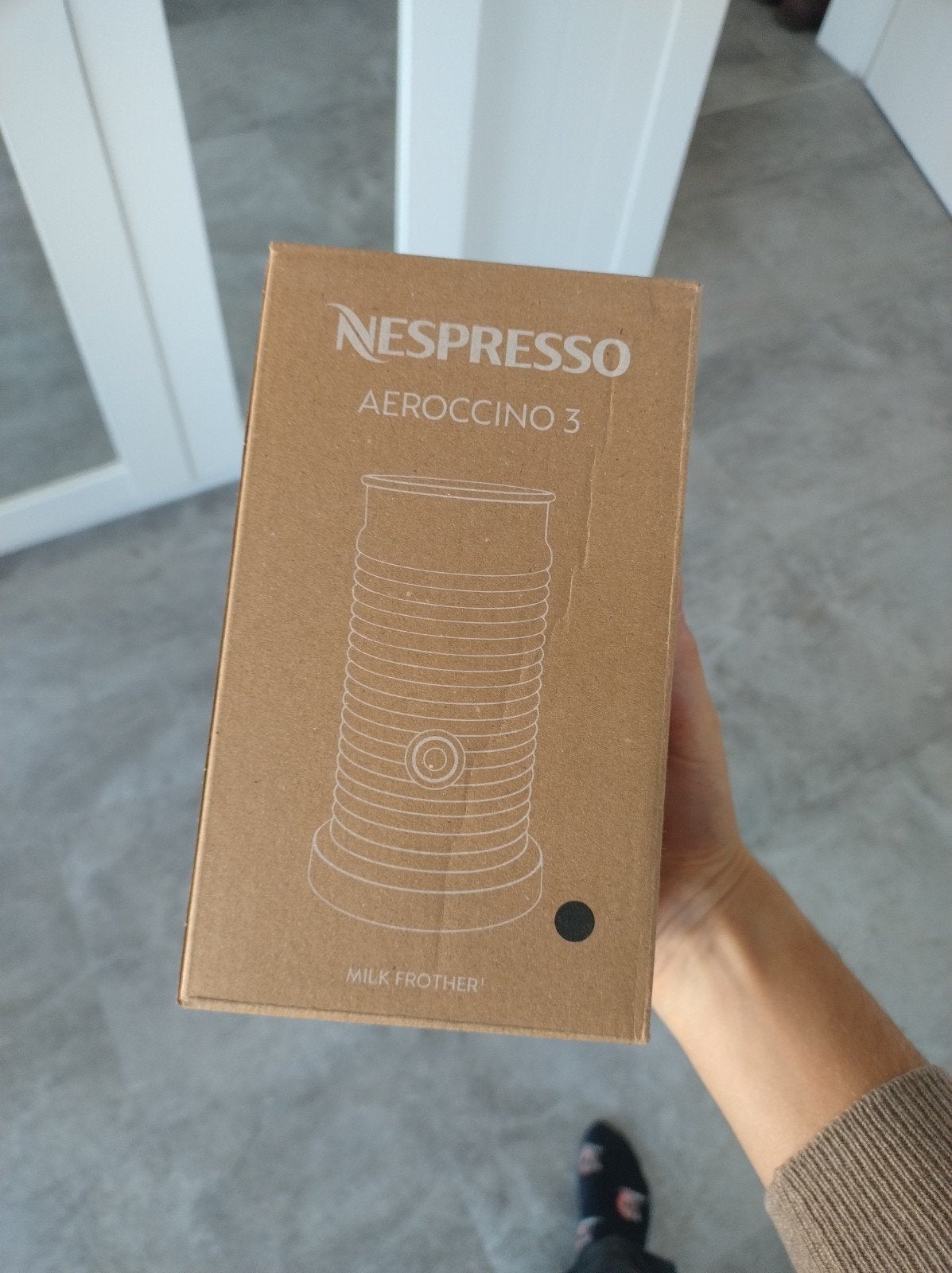 Nieuw in doos: Nespresso Aeroccino 3 melkopschuimer, Ophalen of Verzenden, Nieuw, Overige modellen
