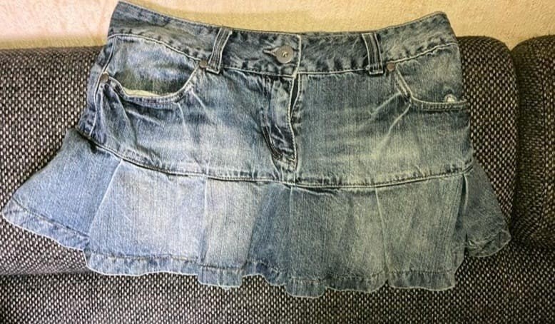 Jeansrokje jennyfer maat 36, Kleding | Dames, Ophalen of Verzenden, Zo goed als nieuw, Blauw, W28 - W29 (confectie 36)