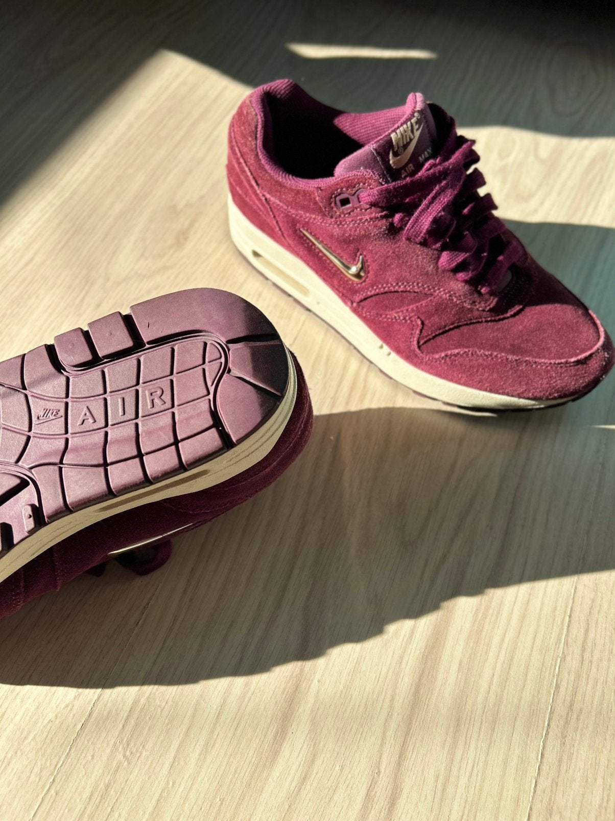 nike air max bordeaux jewel rood, Ophalen of Verzenden, Rood, Sneakers of Gympen, Zo goed als nieuw
