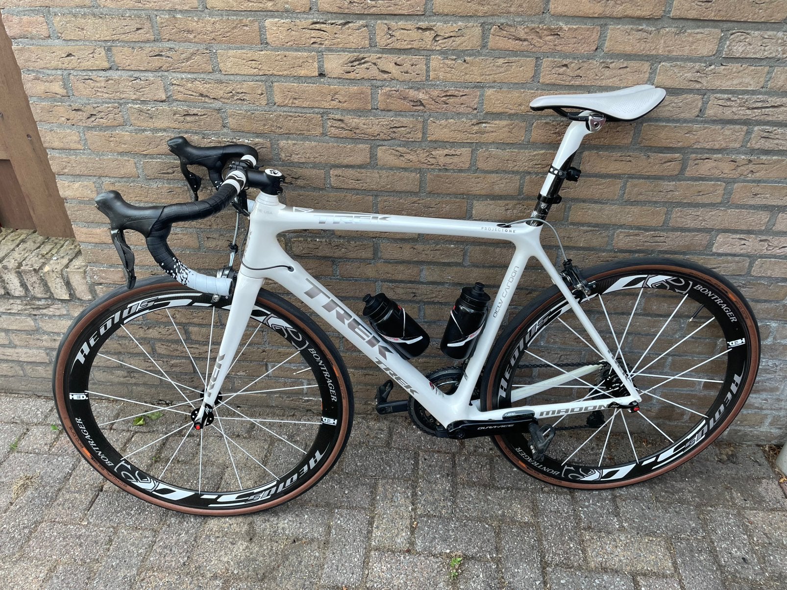 Trek Madone 6.9 SSL Project One 56 pearl white DA-Di2, Fietsen en Brommers, Fietsen | Racefietsen, Carbon, Zo goed als nieuw, Meer dan 20 versnellingen
