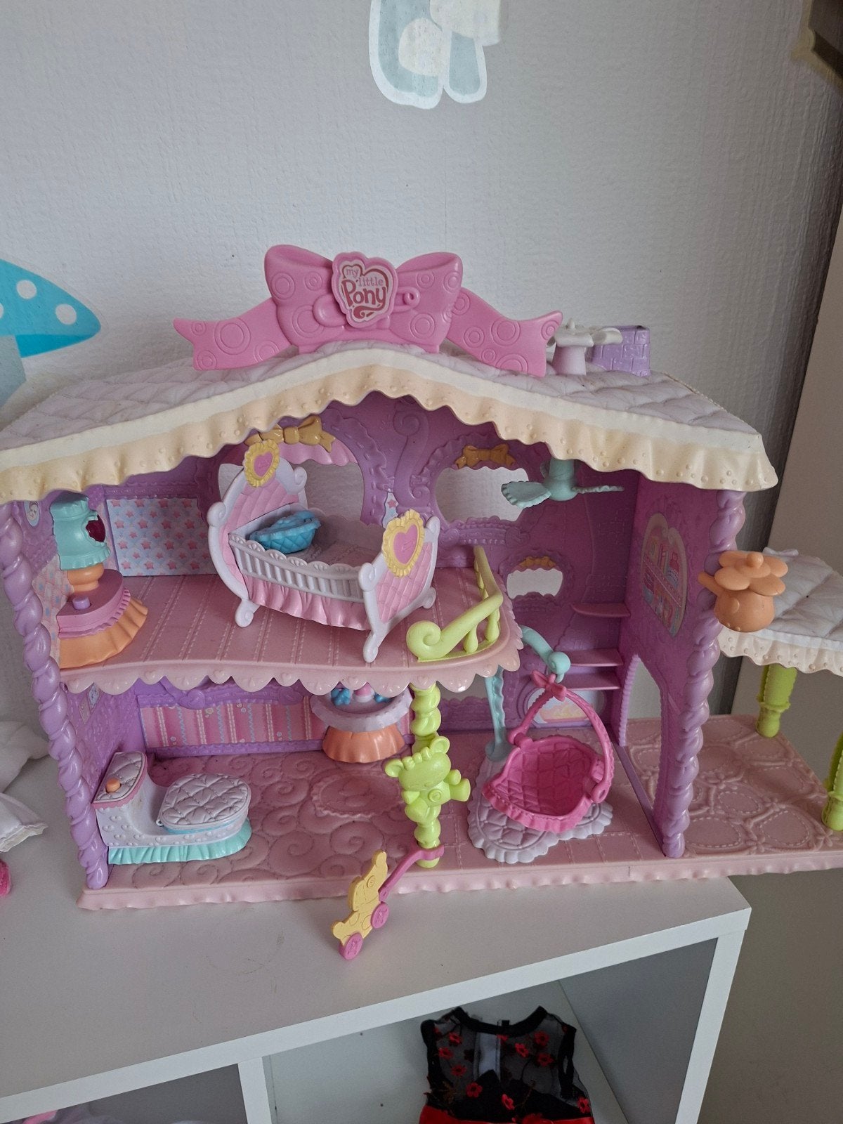 My Little Pony speelhuis met geluid en accessoires, Ophalen, Gebruikt
