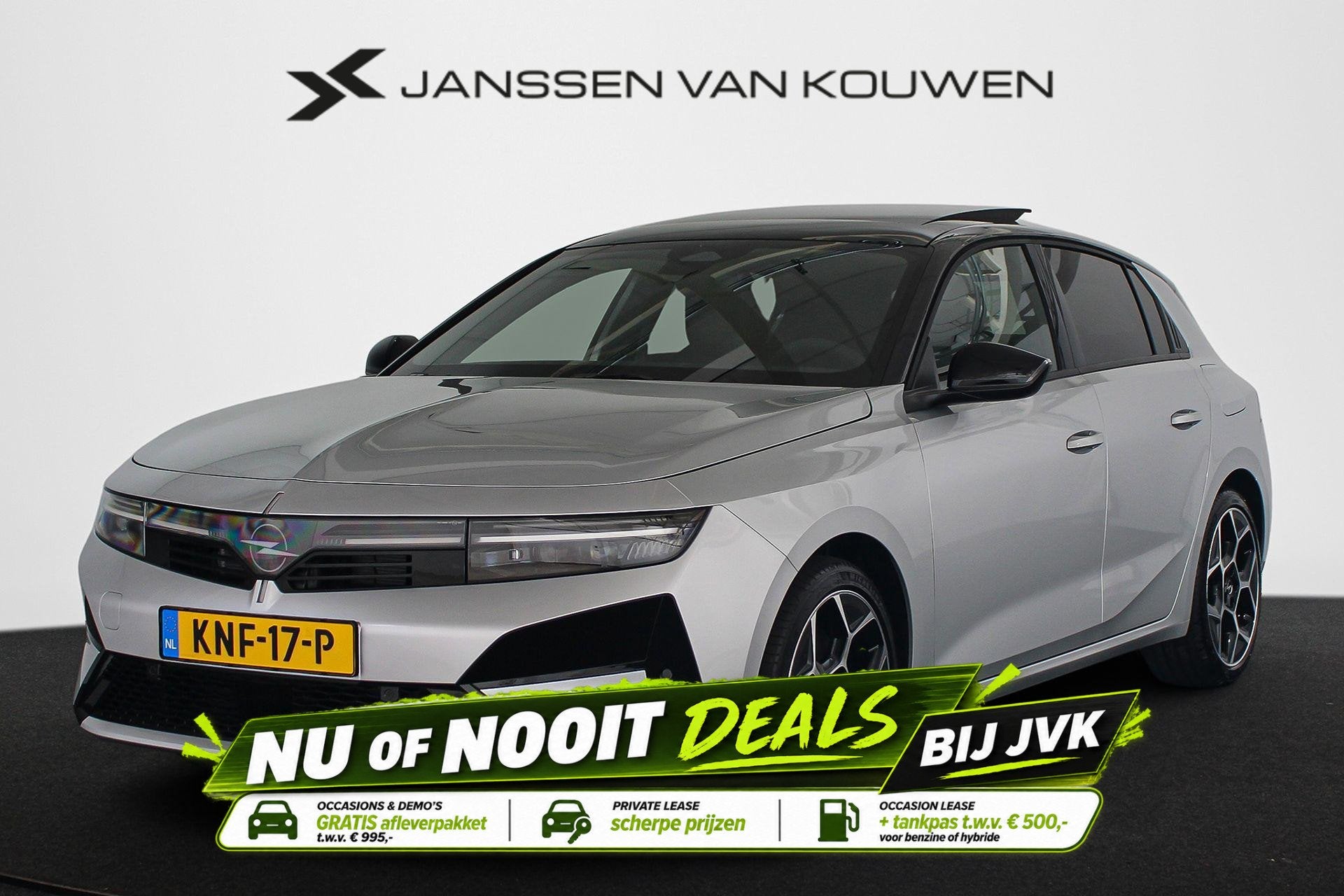 Opel Astra 1.6 Turbo Plug In Hybrid Ultimate Facelift Panora, 4 cilinders, Alcantara, 45 km/l, Te koop