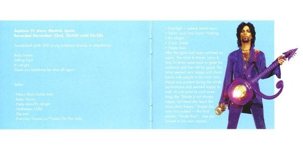 Prince - AQUA REGIA 1999 Aftershow Madrid (3CD), Cd's en Dvd's, Import, Live-album, Nieuw in verpakking, Verzenden