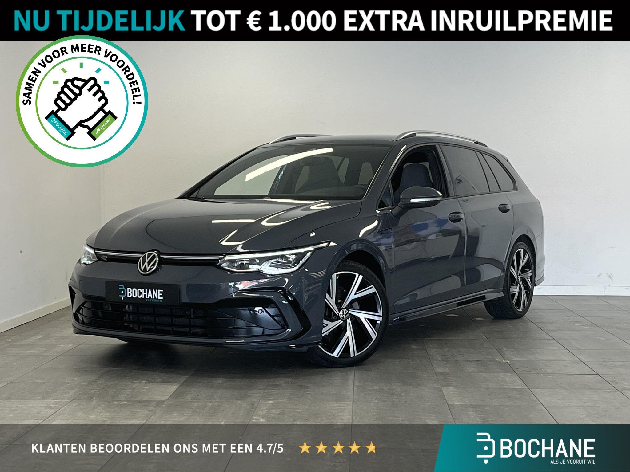 Volkswagen Golf Variant 1.5 eTSI R-Line | Trekhaak | Adaptiv