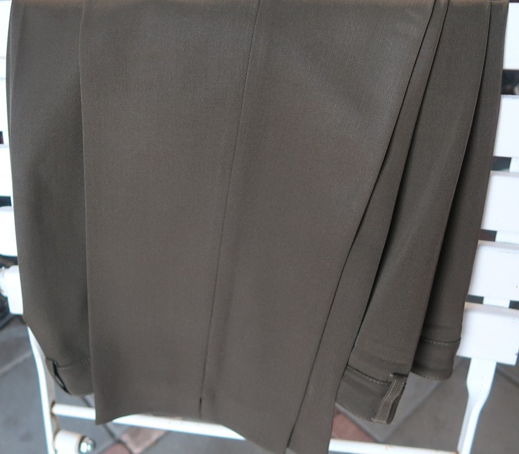 Rosner dames broek mt 46 Regular met wol zgan., Bruin, Maat 46/48 (XL) of groter, Ophalen of Verzenden, Zo goed als nieuw