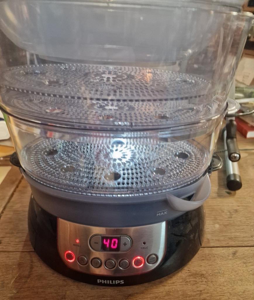 Philips Stoomkoker - Gezond en Gemakkelijk Koken, Witgoed en Apparatuur, Overige Witgoed en Apparatuur, Gebruikt, Ophalen