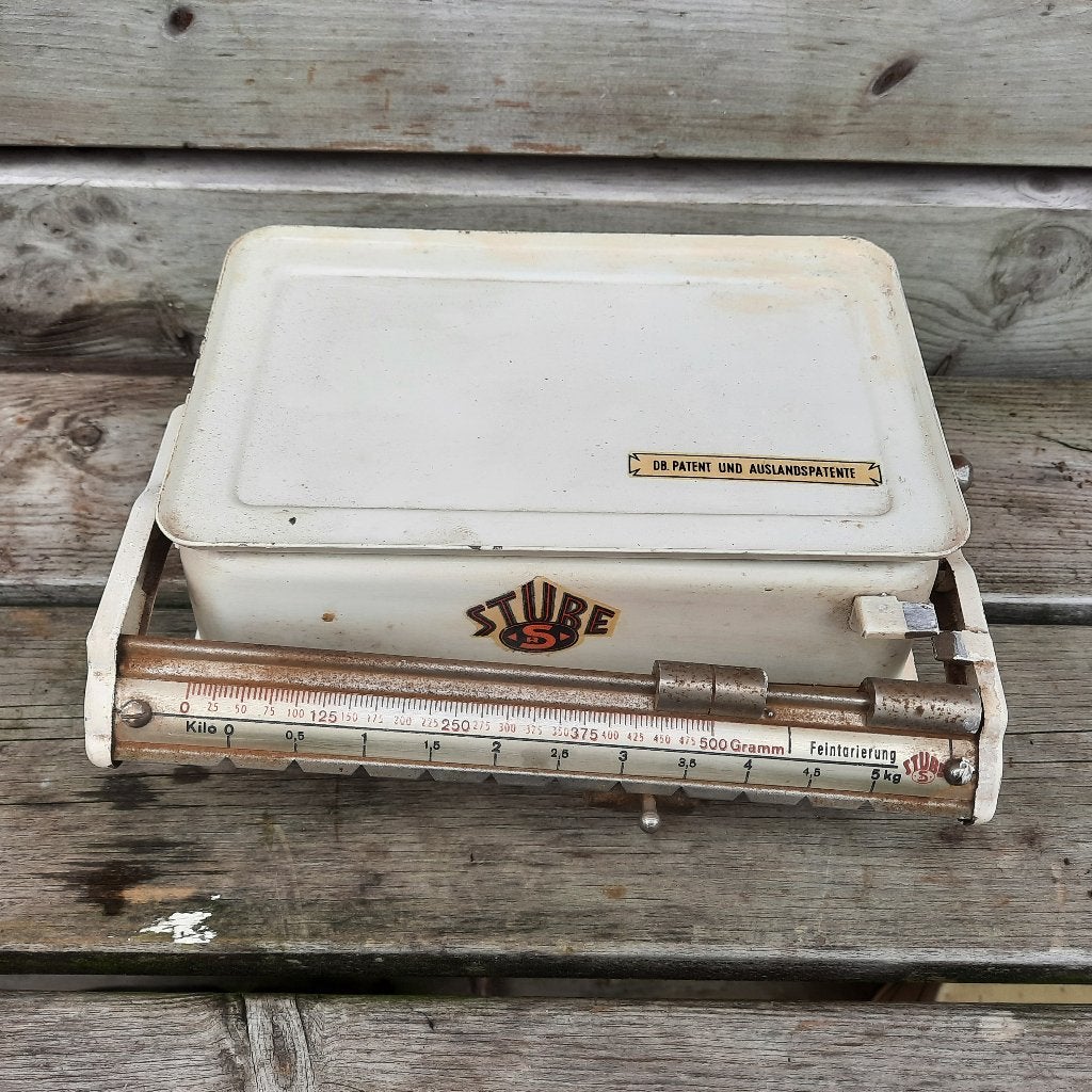 Vintage - STUBE keuken-/huishoudweegschaal - Retro, Ophalen of Verzenden, Huis en Inrichting