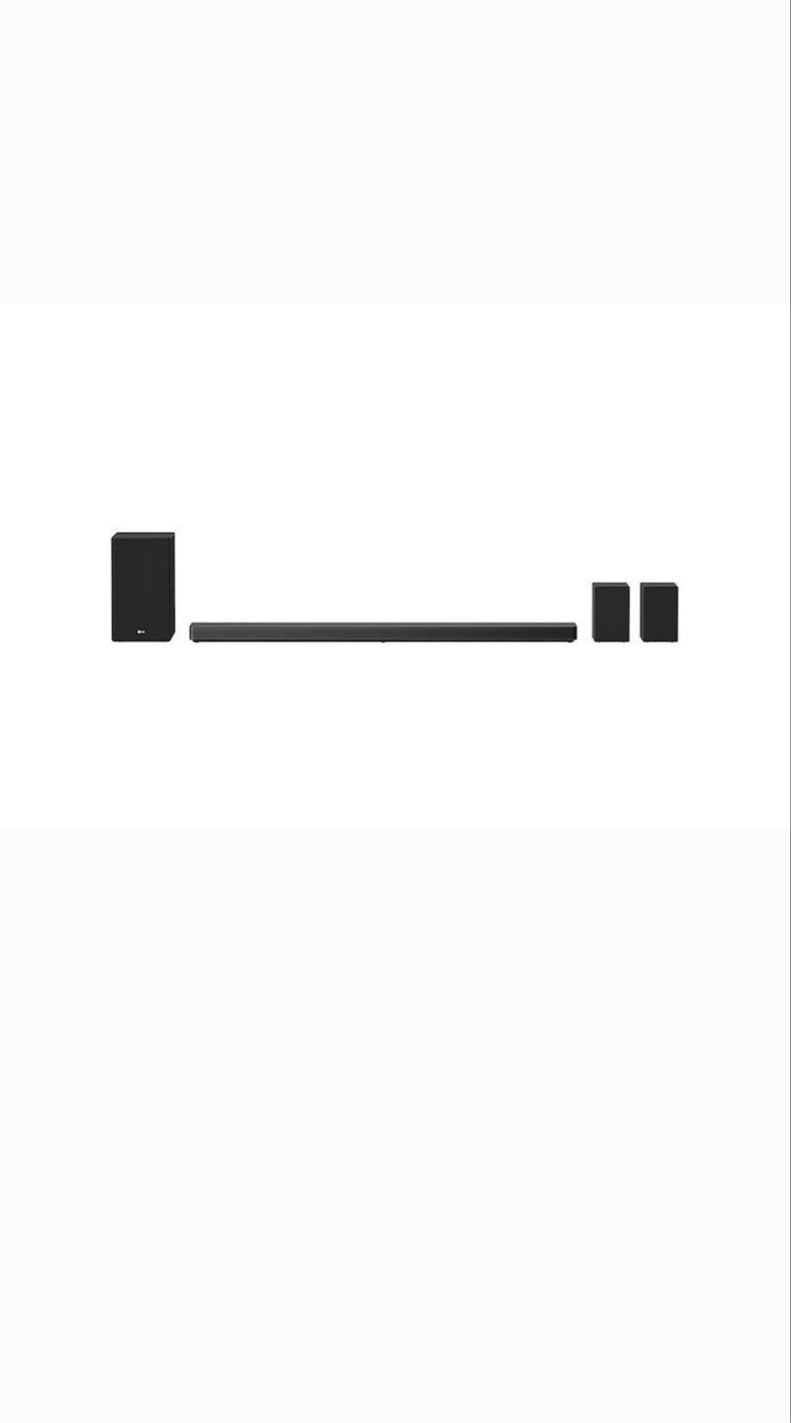 LG Soundbar DSN11RG draadloze subwoofer en achterspeakers, Ophalen of Verzenden, Bluetooth, Zo goed als nieuw