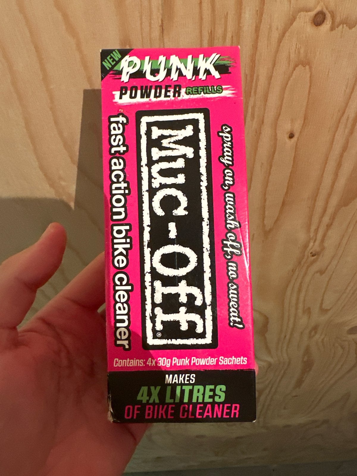 MUC-OFF Powder Refills - Fietsreiniger 4x 1liter, Ophalen of Verzenden, Nieuw