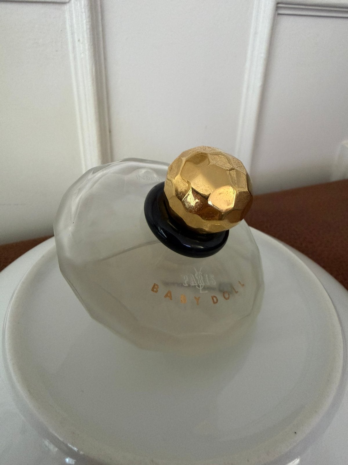 Yves Saint Laurent Paris Babydoll, Ophalen of Verzenden, Gebruikt, Rechthoekig, Minder dan 25 cm