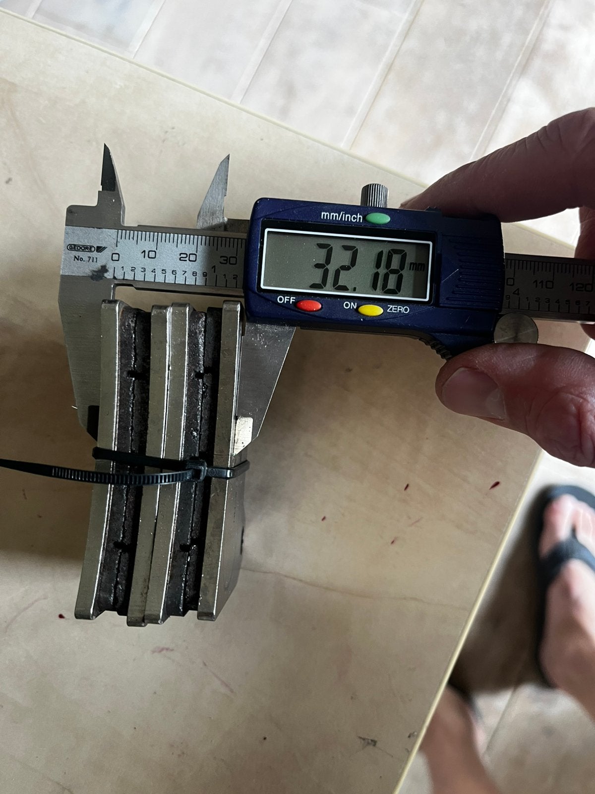 Sbs 706 DC (dual carbon blokken)(aprilia rsv mille), Ophalen of Verzenden, Gebruikt