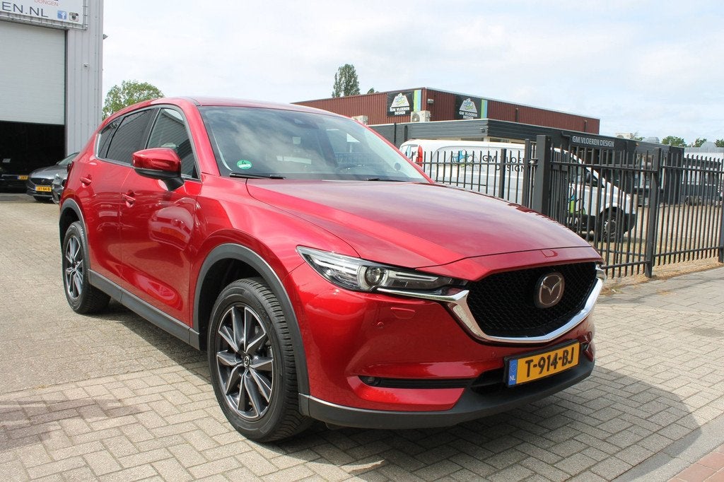 Mazda CX-5 2.5 SkyActiv-G 194 GT-M 4WD Leer Trekhaak ACC Vol, Auto's, Mazda, Gebruikt, 4 cilinders, 2000 kg, Bedrijf