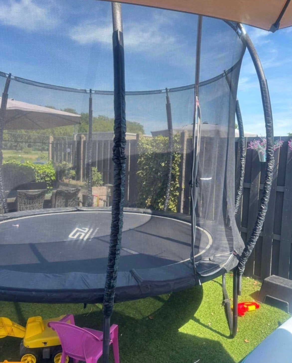 Senz-sport trampoline 3 meter, Kinderen en Baby's, Ophalen, Zo goed als nieuw