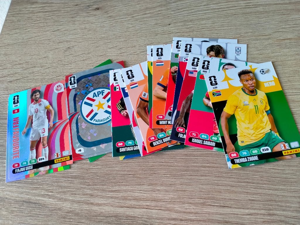 Fifa Adrenalyn XL World Cup 2026 kaartjes plaatjes, Ophalen of Verzenden, Gebruikt