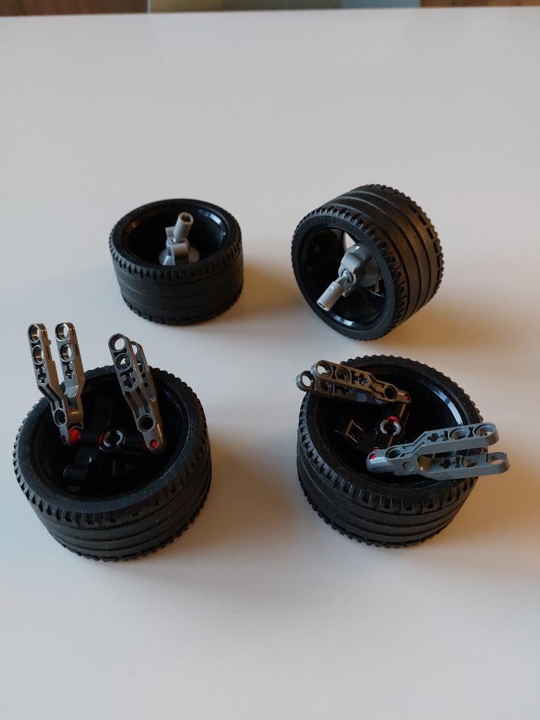technic Lego wielen 68.8x36 ZR, Lego, Ophalen of Verzenden, Zo goed als nieuw, Technic