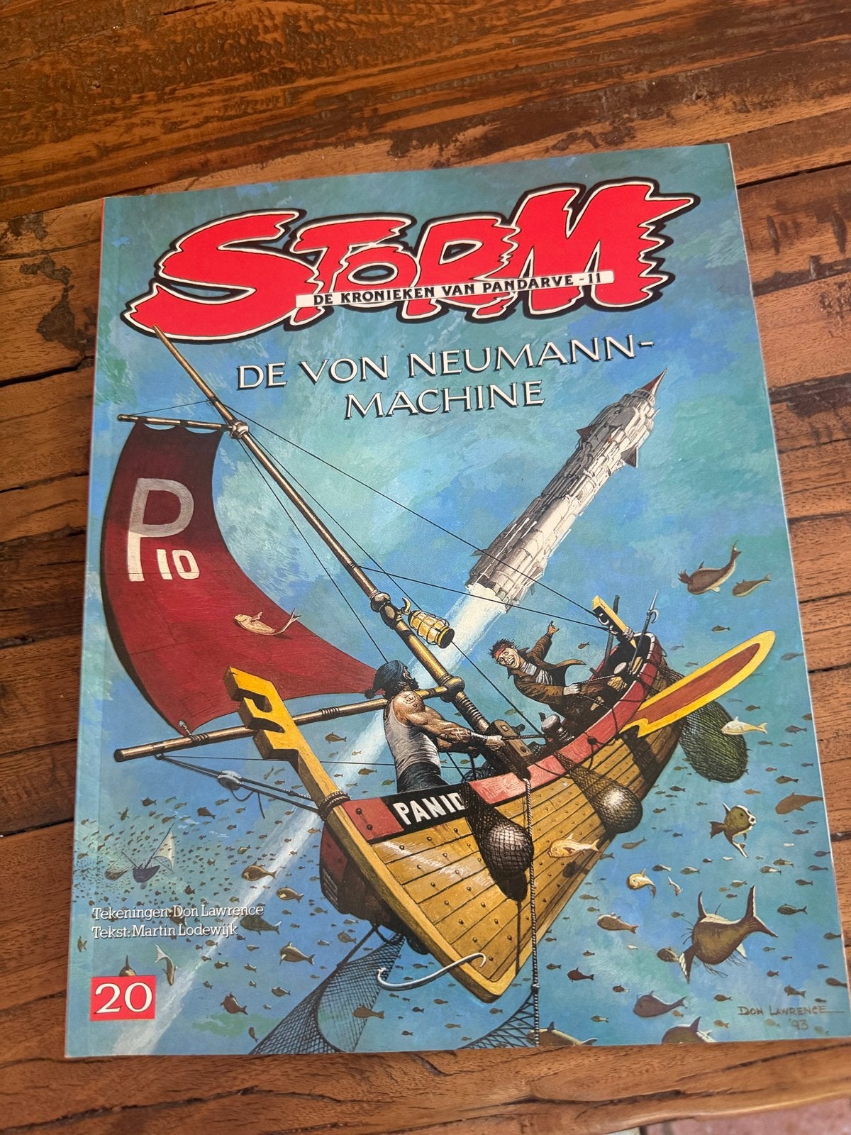 Storm nr. 20: De Von Neumann Machine (1e druk 1993), Boeken, Eén stripboek, Ophalen of Verzenden, Zo goed als nieuw