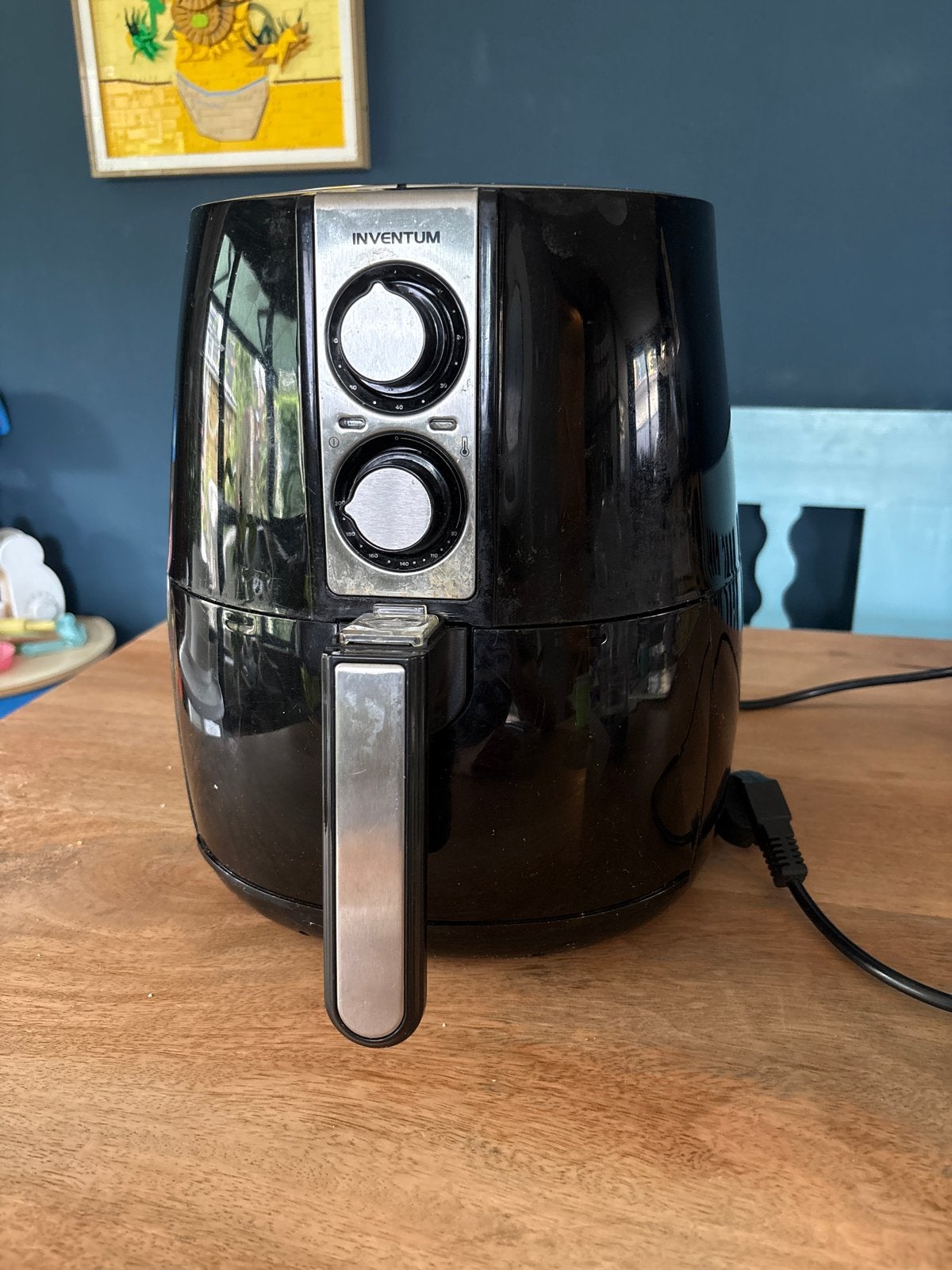 Inventum Airfryer, Witgoed en Apparatuur, Airfryers, Gebruikt, Airfryer, 1000 t/m 1499 gram, Ophalen