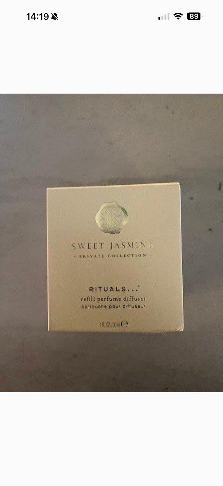 Rituals sweet Jasmine cartridge, Huis en Inrichting, Woonaccessoires | Kandelaars en Kaarsen, Ophalen of Verzenden, Nieuw, Rituals