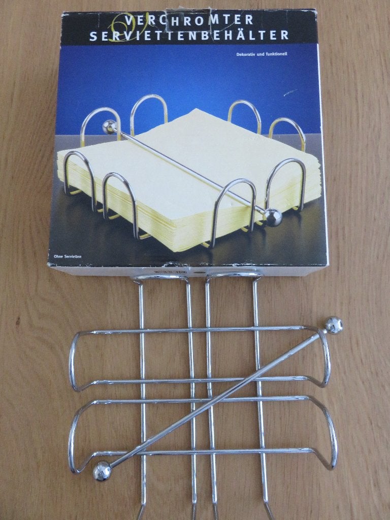 Servettenhouder metaal Nieuw, Ophalen of Verzenden, Nieuw, Metaal