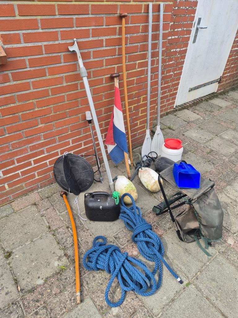 Boot accessoires, Ophalen