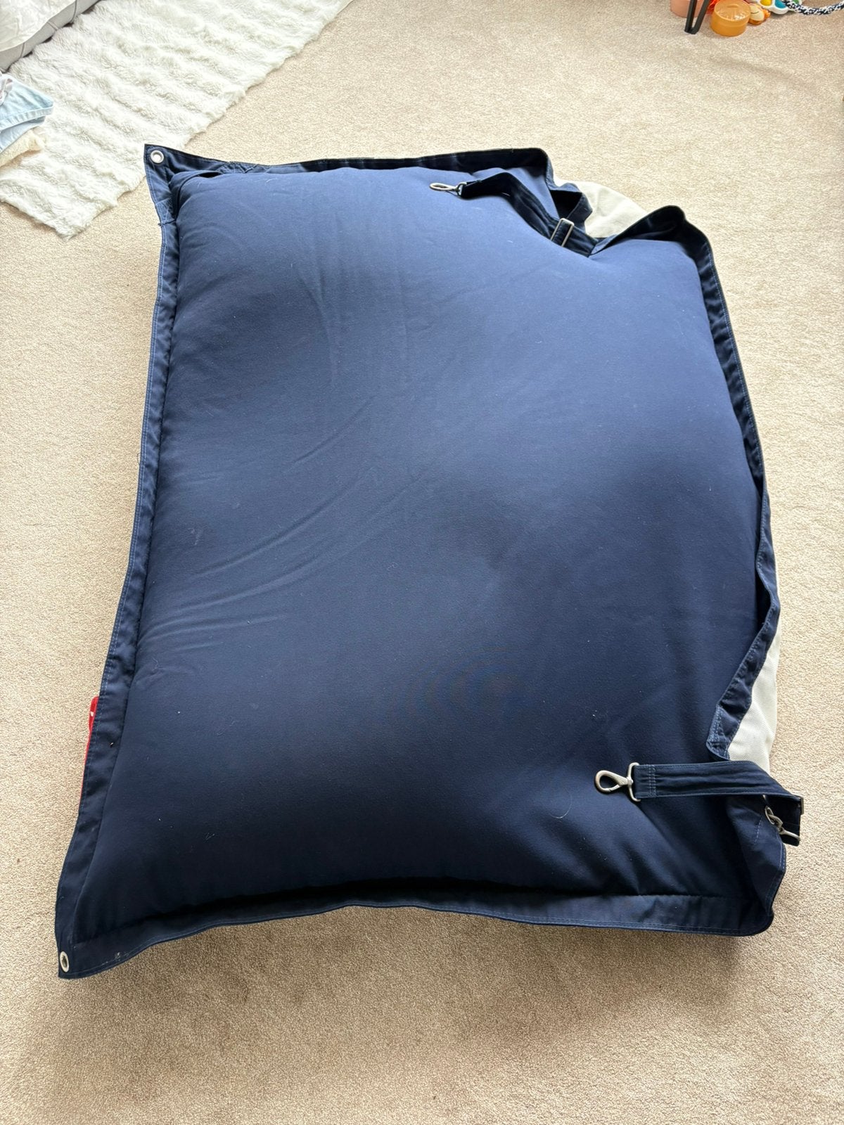 Zitzak Fadboy blauw floadzac 170x120, Ophalen of Verzenden, Zo goed als nieuw, Blauw, Zitzak