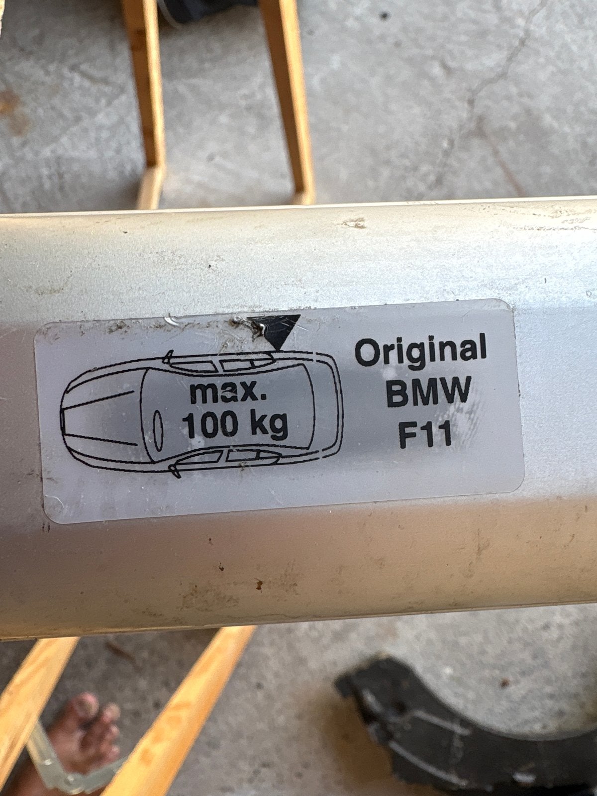 Originele BMW F11 dakdragers - Max. 100 kg, Auto diversen, Dakdragers, Ophalen, Gebruikt