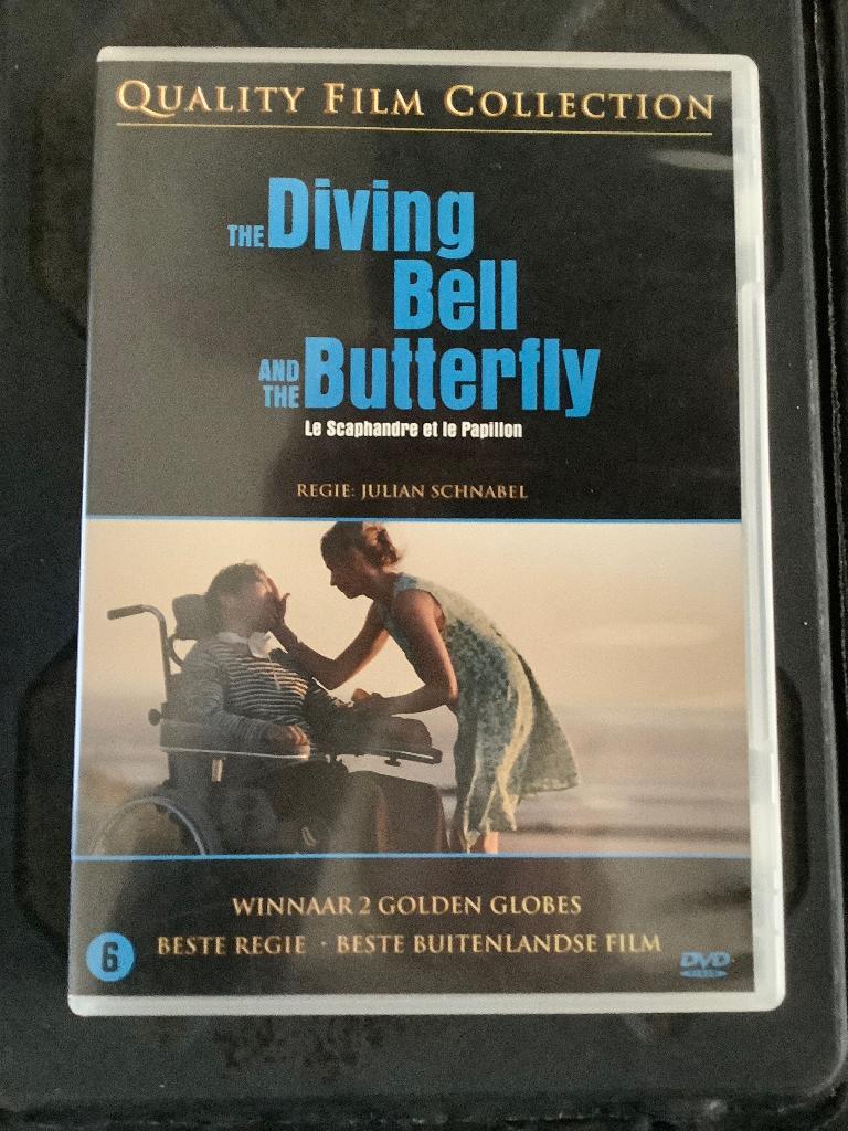 The diving bell and the butterfly dvd, Vanaf 6 jaar, Ophalen of Verzenden, Zo goed als nieuw, Overige gebieden